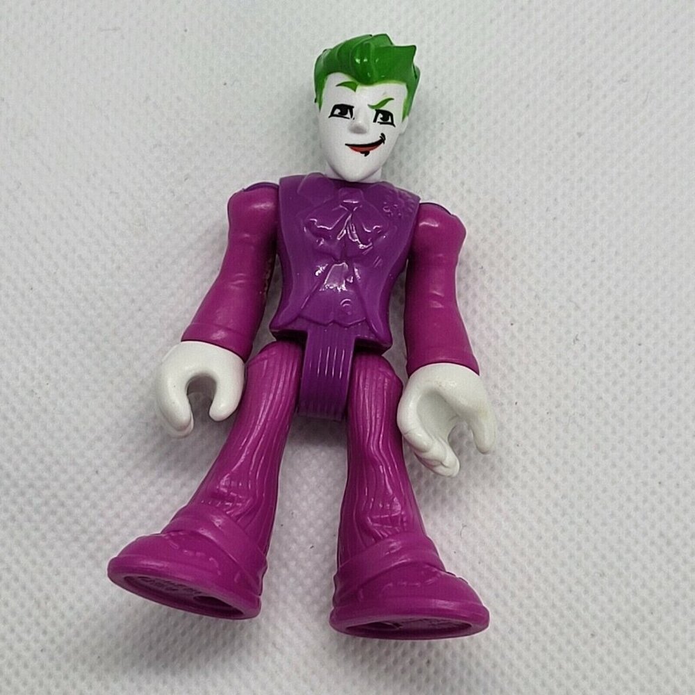 Imaginext‎ DC Super Friends Joker Action Figure 3" #COL-1579 Rare All Purple
